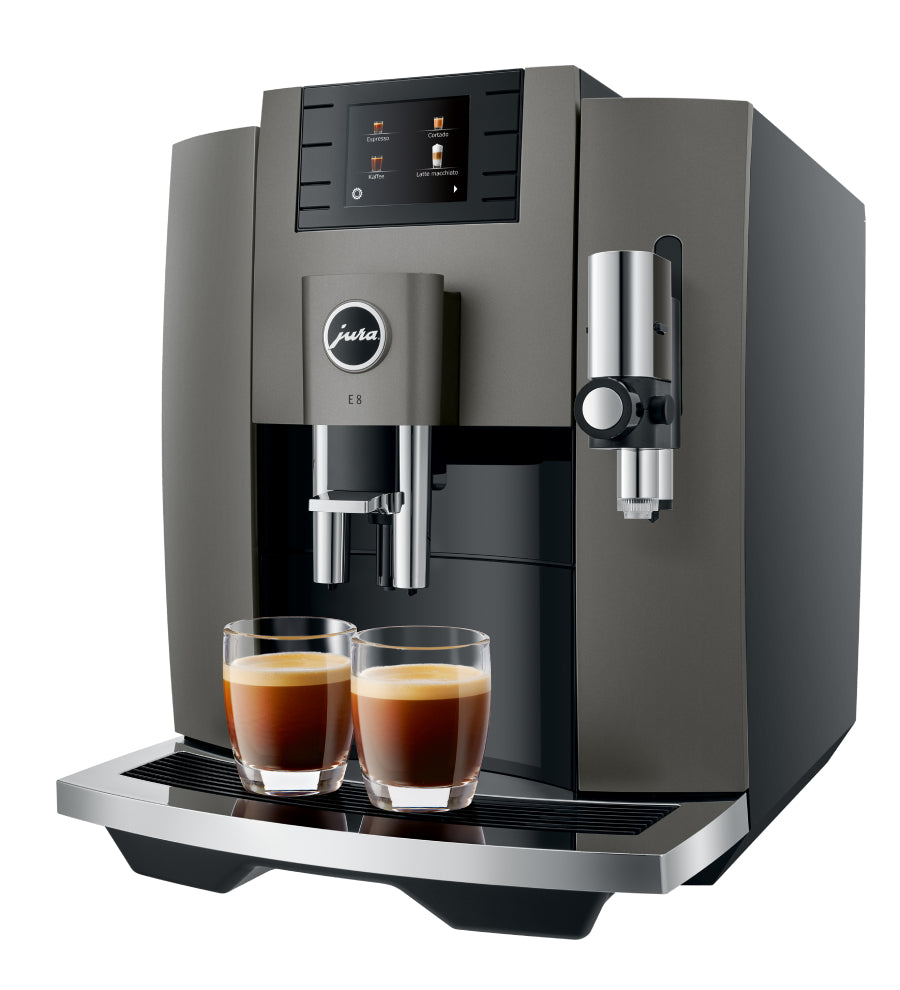 JURA E8 Automatic Coffee Machine — product view