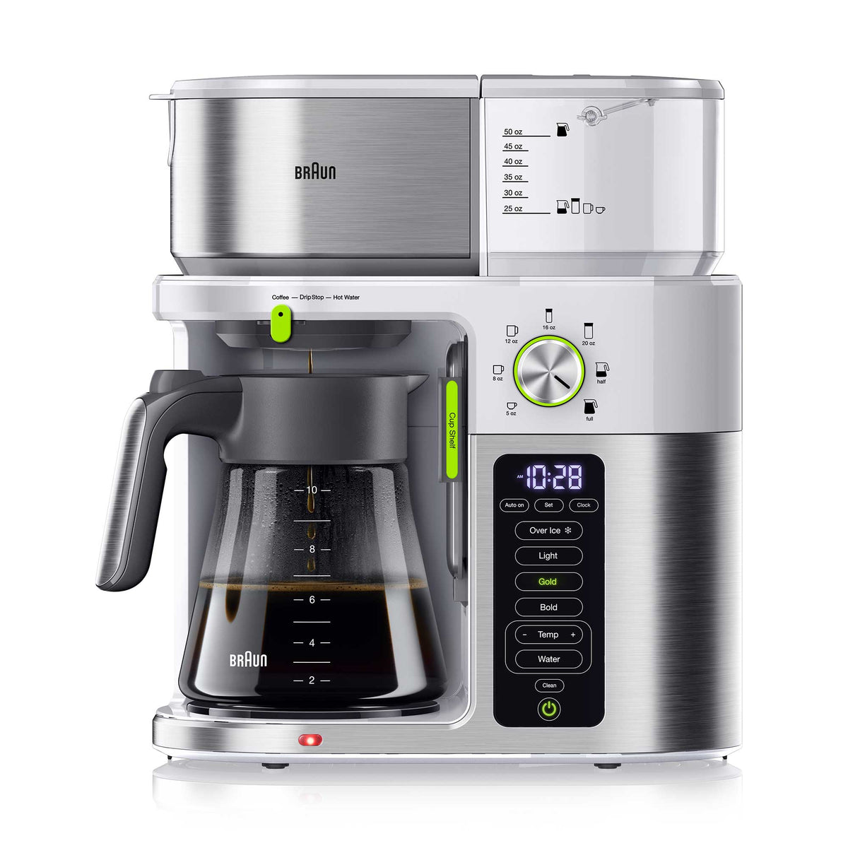 Braun KF9150 MultiServe Brewing System In White — product view