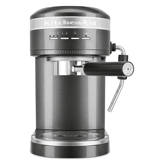 KitchenAid Semi-Automatic Espresso Machine - Matte Charcoal Grey — product view