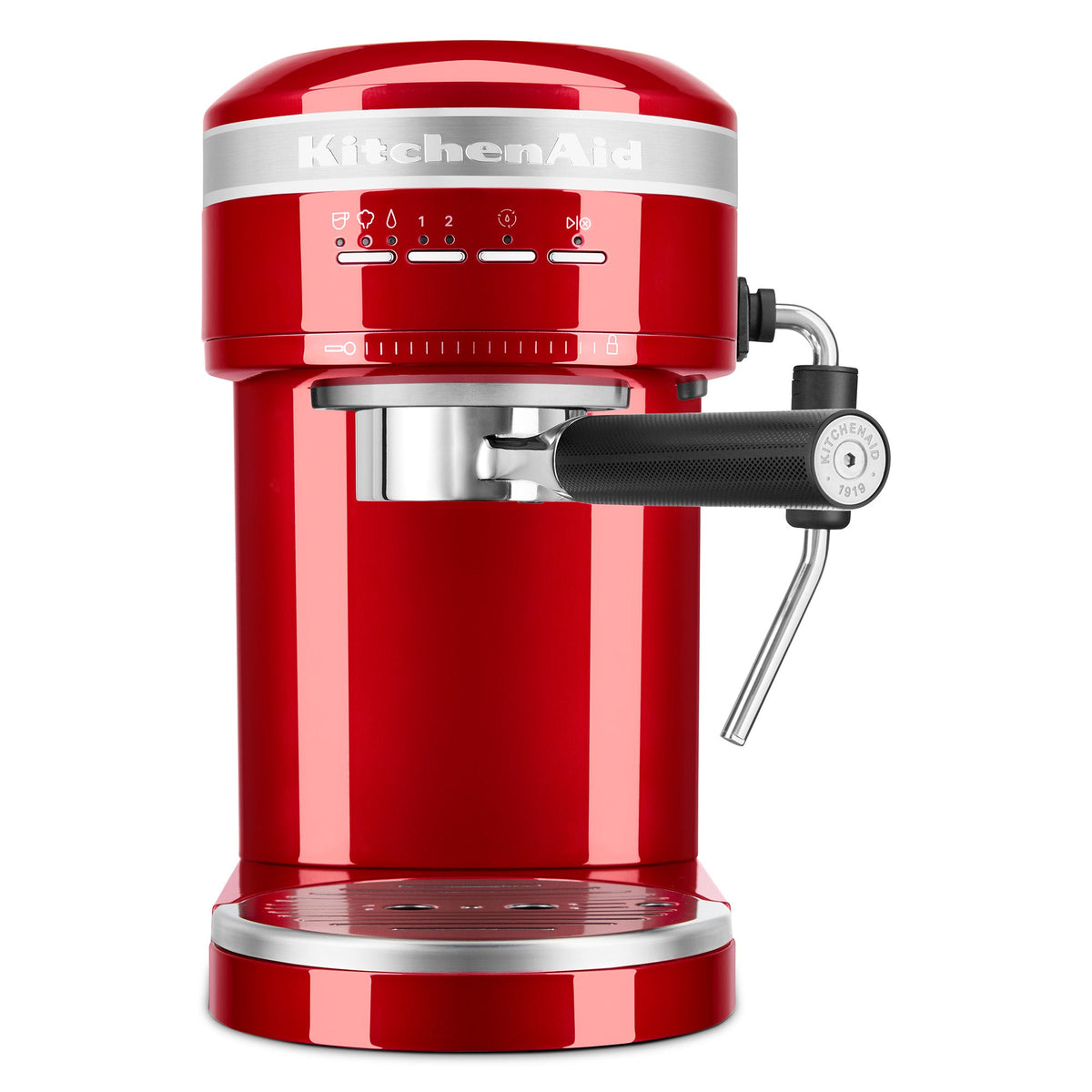 KitchenAid Semi-Automatic Espresso Machine - Empire Red — product view