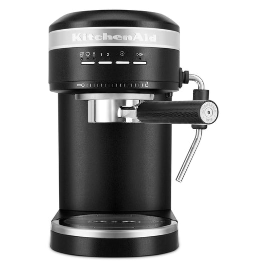 KitchenAid Semi-Automatic Espresso Machine - Matte Black — product view