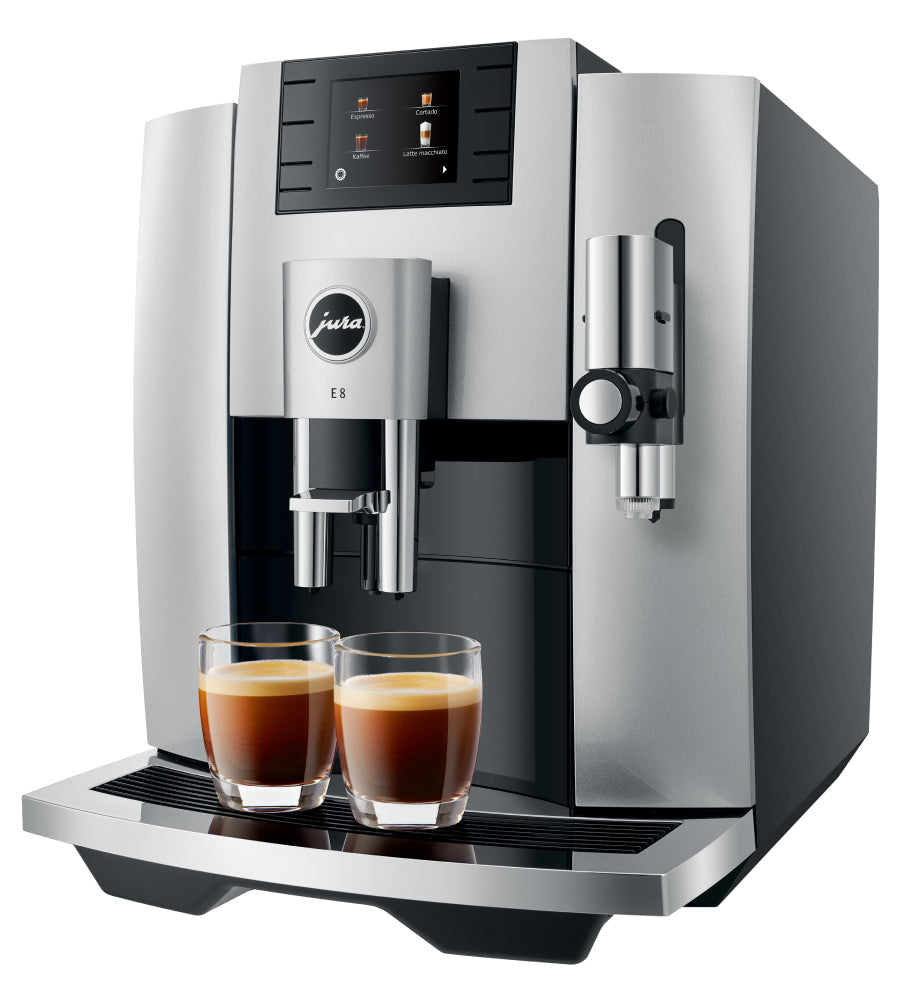 JURA E8 Automatic Coffee Machine — product view
