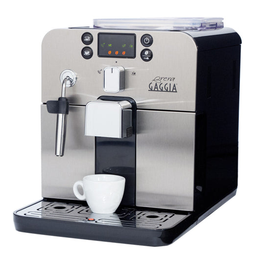 Gaggia Brera Espresso Machine in Black — product view